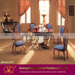 2016 Furniture Dining Set Table and Desk Classic Italian Dining Room Set thumbnail-3