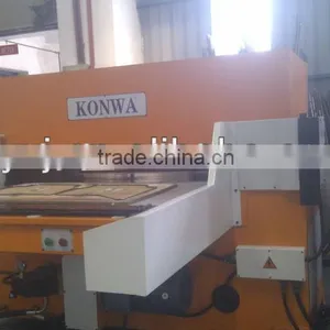 200T Auto-Feeding Precise Four-column Hydraulic Plane Cutting Machine/Die Cutting Machine/Mould Cutting Machine PLC CONTROL thumbnail-5