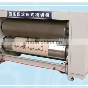 Semi-automatic Flexo Ink Printer Rotary Die Cutter Machine/corrugated Carton Box Making Price thumbnail-1