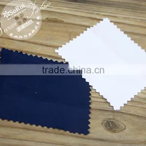 Pure Colour Polyester Spandex Woven Dyeing Twill Fabric thumbnail-1