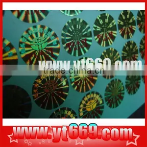 Anti-fake Paper Sticker With Hologram thumbnail-1