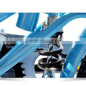 20-inch Shock Absorbing Folding Bike High Carbon Steel Students Bicycle thumbnail-5