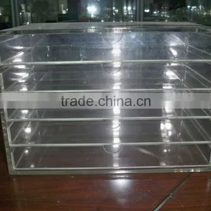 Manufacture Small Desk Organizer Acrylic Organizer for Wholesale thumbnail-1