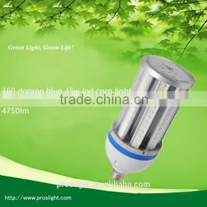 Blue 45w 360 Degree E27 E40 Led Corn Light Bulb thumbnail-1