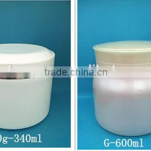 300ml White Face Film Cream Jar With Different Colors thumbnail-1