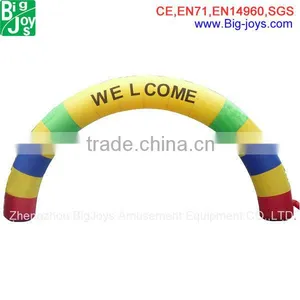 Inflatable Rainbow Arch/Advertising Inflatable Arch for 2016 Hot Sales thumbnail-2