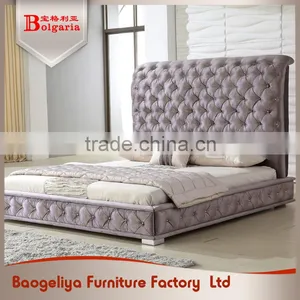 Modern Home Furniture Luxury Furniture King Size Indian Double Bed Designs thumbnail-1