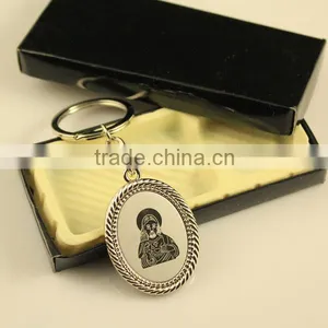 New Design China Blank Custom Metal Keychain thumbnail-2