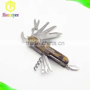 11 in 1 Multi-function Knife With Camouflage Handle thumbnail-1