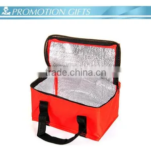 Portable Green 420D Double Thicken Thermos Bottle Picnic Delivery Food Warmer Bag thumbnail-2