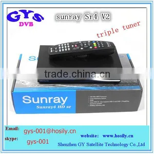 DreamBOX 800HD Dreambox 800 hd se Sunray Sr4 Triple Tuner Wifi Sunray Sr4 v2 Digital Satellite tv Receiver thumbnail-1