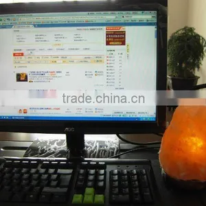 Rock Salt Lamp thumbnail-1