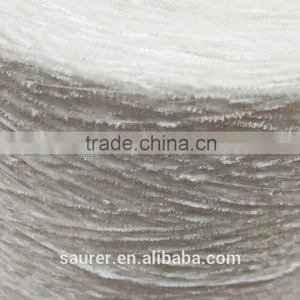 Acrylic Bright White Chenille Yarn thumbnail-4