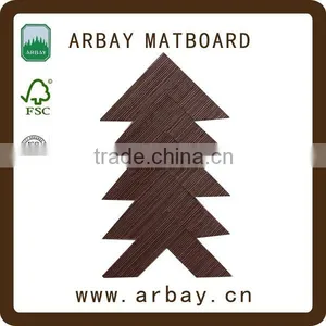 Precut 1.0mm 2.0mm 3.0mm Whitecore Vintage Linen Suede Matboards for Frame thumbnail-6