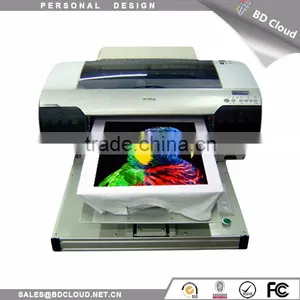 Personalized Dtg Textiles Fabric Printer a2 Digital Flatbed t Shirt Printer Dtg Printer With 3d Effect thumbnail-1