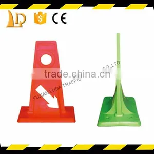 Wholesale Yellow Recycled EVA Road Safety Lane Separator thumbnail-2