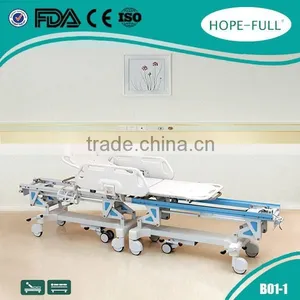 Hospital Luxurious Connecting Emergency Patient Transfer Beds thumbnail-1