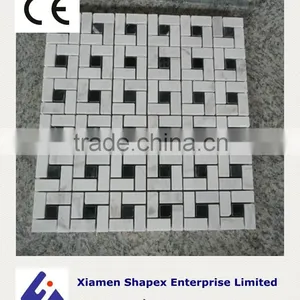 Bangladesh White Marble Mosaic Tile With Good Price thumbnail-2