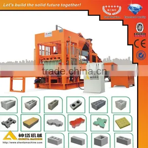 Shenta High Efficiency QTY10-15 Automatic Pavement Block Making Machine Price thumbnail-1