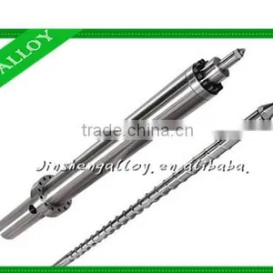 JINSHENG /PP/PVC//PE/ABS Bimetallic Screw and Barrel for Injection Machine thumbnail-1