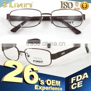 Full Rim Metal Optical Frame Men's Decorative Eyewear Frame Glasses Computer Glasses Prescription Eyeglasses Frame 27JG8-6026 thumbnail-1