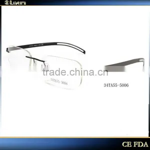 SLIM RIMLESS TITANIUM OPTICAL FRAME thumbnail-1