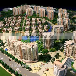 New Product Plastic Miniature Architectural Model thumbnail-4
