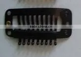 100pcs Black 2.8cm Hair Snap Wigs Clips for Machine Wefted/weaving Extensions Medium Professional Salon Accessories Brown Blonde thumbnail-2