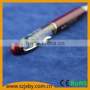 Liquid Sand Timer Pen;floater Metal Pen With Sand Timer Inside thumbnail-1