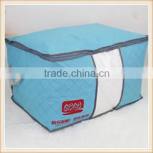 Logo Customized Bamboo Charcoal Non Woven Quilt Storage Bag thumbnail-2