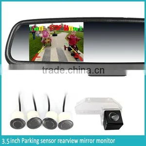Ak2-035lap Car Rearview Mirror Monitor Germid With Compass&Temp,bluetooth,radar Ddetector,automatically Reverse Diaplay thumbnail-3