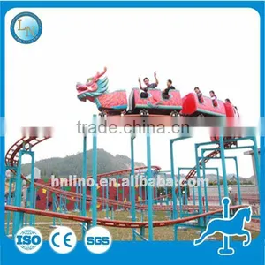 Amusement Park Children Electric Train Toy Ride Slide Dragon Train/roller Coaster for Sale thumbnail-4
