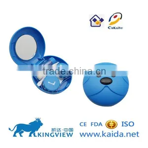 Blue Magic Eye Animal Contact Lenses Cases thumbnail-1