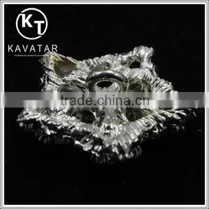 Good Quality NK010 Metal Rhinestone Button With Pearl for Clothes thumbnail-4