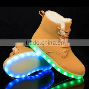 2016 Keep Legs Winter To Fashionable Winter Keep Warm For Women Led Shoes thumbnail-6