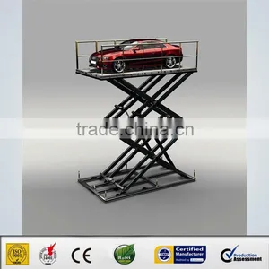 Hydraulic Stationary Double Scissor Car Parking Lift thumbnail-1