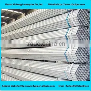 Hot Sale Greenhouse 34mm Hot Dipped Galvanized Steel Pipe thumbnail-1