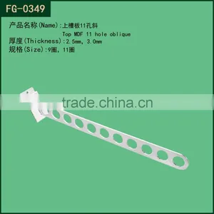 Foshan Factory Chrome Waterfall 11 Holes Metal Retail Display thumbnail-1