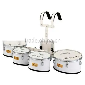 4-pc Marching Drum With Carrier BMD MD-04W Percussion Instrument thumbnail-1