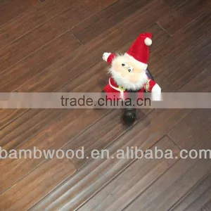 Hot Sale!!! Hand Scraped Strand Woven Bamboo Flooring From China! thumbnail-1