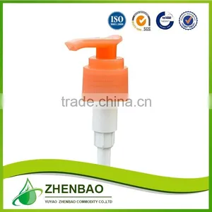 Factory Directly Wholesale Right Left Locked Plastic Lotion Pump for Liquid Soap 28/400 From Zhenbao Factory thumbnail-4
