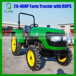 4wd 40hp Tractor 4x4 Mini Farm Traktor With Loader thumbnail-1