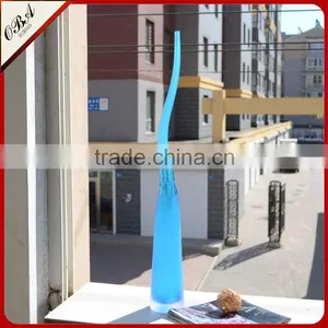 OUBOAO Handmade High Quality 68cm Tall Color Glass Vase For Desktop Decoration Flower Vase thumbnail-2
