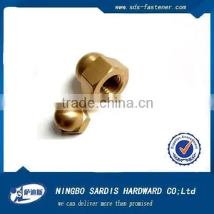 Brass Round Hex Nut thumbnail-1