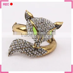 Girls Fancy Bangles Gold Color, Fox Shaped Imitation Gold Jewellery Bangles thumbnail-1