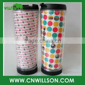 Double Wall Plastic Paper Mug thumbnail-1