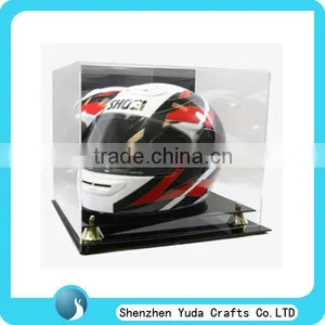 Hand Made Deluxe Acrylic Racing Helmet Display Case thumbnail-1