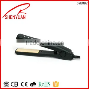 Hot Mini Portable Professional Hair Straightener Salon Beauty Hair Tools Ceramic Plate Pro Flat Iron LED OEM thumbnail-2