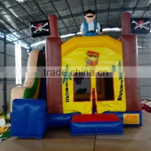 Inflatable Pirate Bounce Castle thumbnail-1