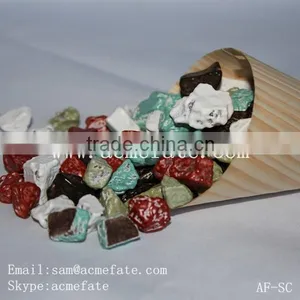 HACCP Popular and Cheap Stone Shaped Chocolate Candy in Bulk thumbnail-4